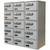 7-1/2 x11x5-1/2" Openings Cell Phone and Tablet Locker - 3 Lockers Wide - Electronic lock - 6400603P