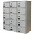 7-1/2 x11x5-1/2" Openings Cell Phone and Tablet Locker - 3 Lockers Wide - Keyed lock - 6400602P