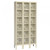 12x12x12" Openings - Safety View Plus 6-Tier Locker - 3 Lockers Wide - Set-Up - 5799402P