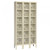 12x18x12" Openings - Safety View Plus 6-Tier Locker - 3 Lockers Wide - Set-Up - 5799602P
