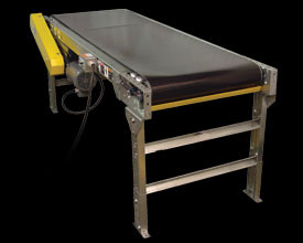 50'L Horizontal Slider Bed Belt Conveyor- 18" Belt Width - DS 713035