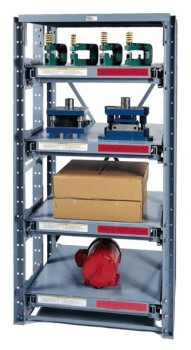 36"x36"x62" Roll-Out Shelf- 3 Shelves - DS 700601