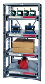 48"x48"x85" Roll-Out Shelf- 4 Shelves - DS 700608