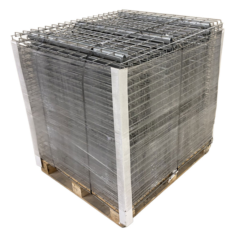 42" x 46" Galvanized Wire Deck - Standard Full Step (Quick Ship) - 160061