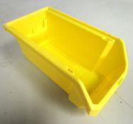 10 3/8" x 5 1/2" x 5" New Titan Bins - Case of 16 (Quick Ship) - 141306BL