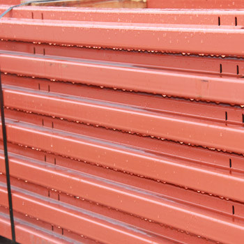 96" x 3 1/2" Used Teardrop Pallet Rack Beam- New Style - 101655