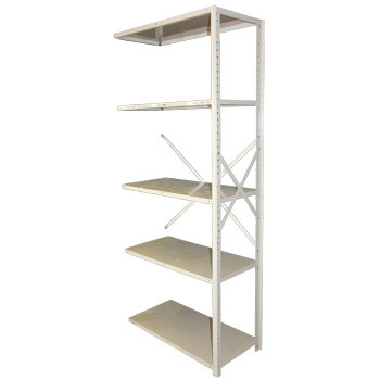 18" x 36" x 87" Used Open Shelving Adder- 5 Shelf - 199305AD
