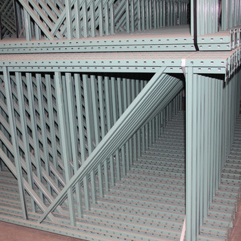 48" x 96" Teardrop Pallet Rack Upright- Old Style - 170685