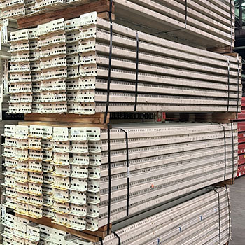 96" x 2 1/2" Used Teardrop Pallet Rack Beam- New Style - 101619