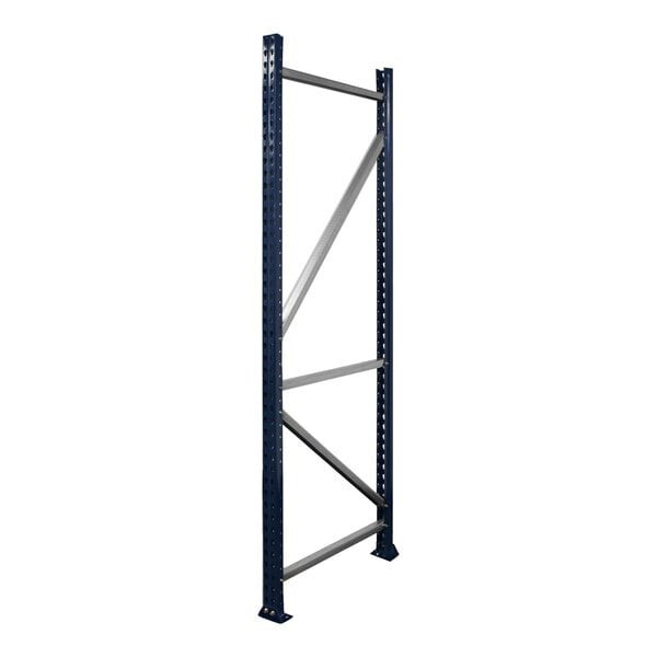 42" x 96" Teardrop Pallet Rack Upright (Quick Ship) - DS 716203