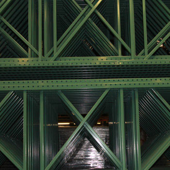 42" x 192" Teardrop Pallet Rack Upright- Old Style - 170538