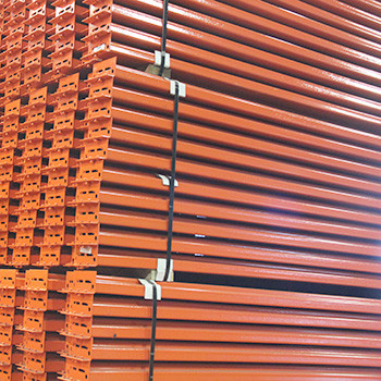 96" x 4 1/2" Teardrop Pallet Rack Beam- New Style - 180580