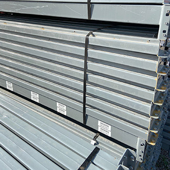 93" x 3 1/2" Used Teardrop Pallet Rack Beam- Old Style - 109598