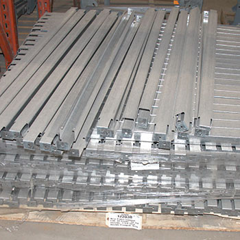 48" Pallet Support - Double Flanged - 122038