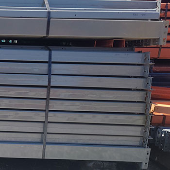 93" x 4" Used Teardrop Pallet Rack Beam- Old Style - 101552