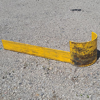 42" Used End of Aisle Guard- Left - 140197