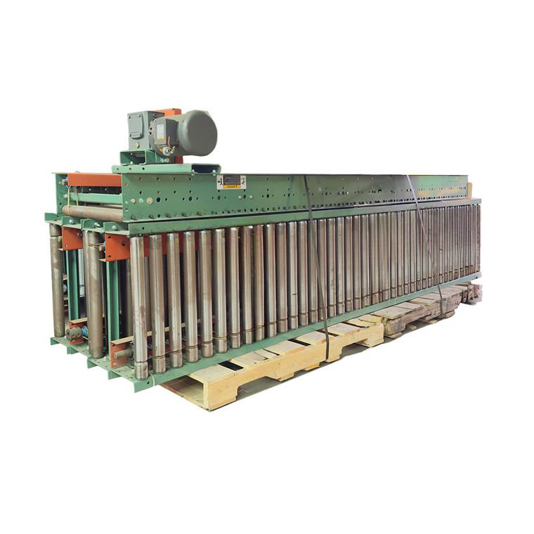 Used Line Shaft Conveyor 25 1/4"W x 58'L - 230473