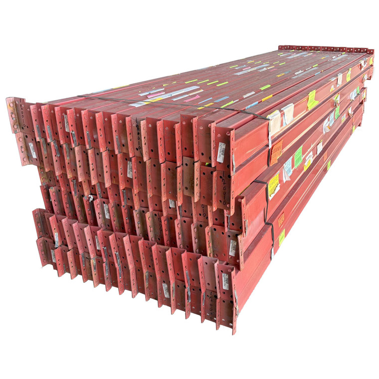 144" x 4" Used Teardrop Pallet Rack Beam- New Style - 170010