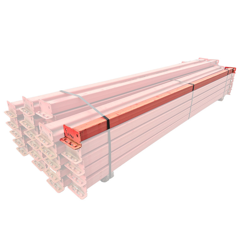 106" x 4" Used Teardrop Pallet Rack Beam- New Style - 101990