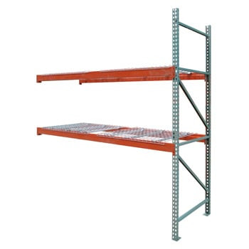 42" x 96" x 192" Pallet Rack Adder - 4 Wire Decks - 199014AD