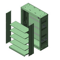 Weapons Rack with 4 Full Shelves - DS 710501