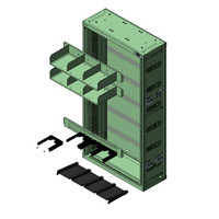 Weapons Rack : (4) MK19s with Bins - DS 710544