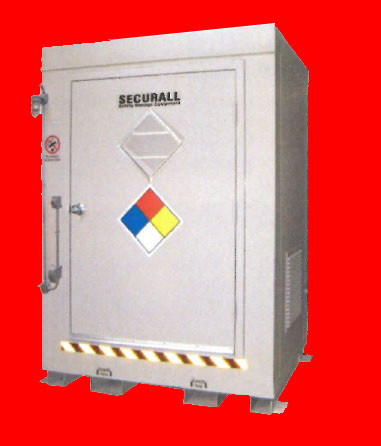 Agri-Chemical Storage Locker/Building 68 Cubic Feet- 4 Hour Fire Rating - DS 701310
