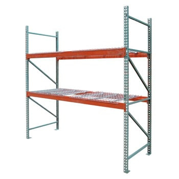 42" x 144" x 192" Pallet Rack Starter - 6 Wire Decks - 199018ST