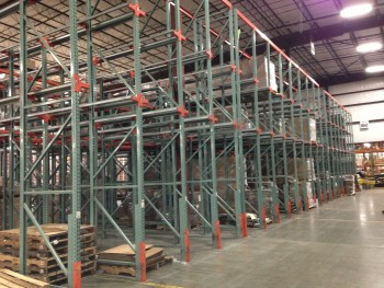 144" x 54" Reconditioned Drive In Rack System- 9 Pallet Positions - 199028SY