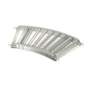36" Inside Radius Gravity Roller Conveyor-  45 Degree- 24" Overall Width - DS 713012
