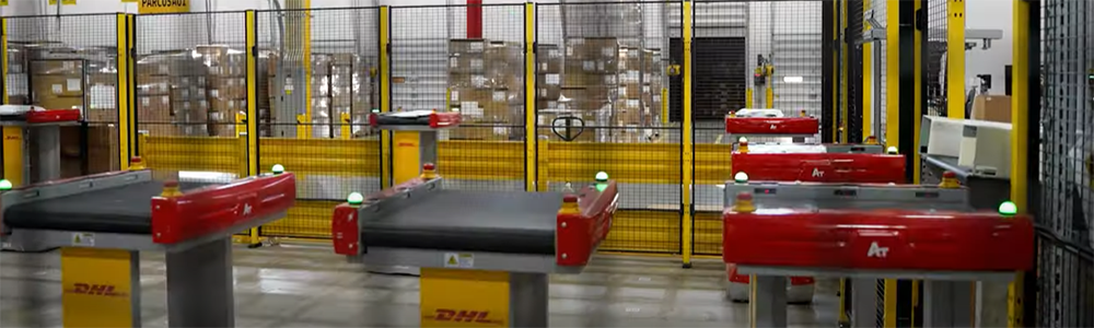 Many robotic sorters position themselves near conveyor to sort product