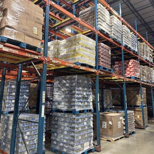 Pushback Pallet Rack - FOB Jacksonville, FL