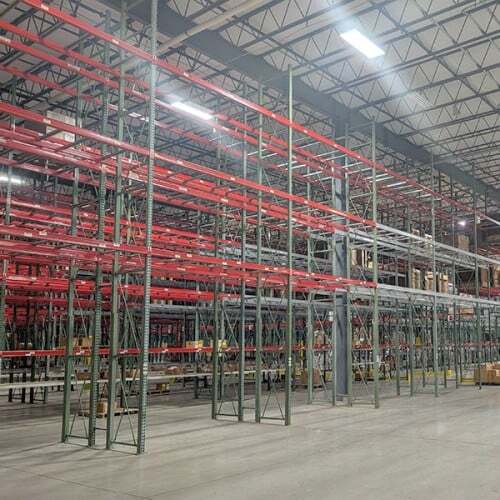 Teardrop Rack, Mecalux Uprights, & Wire Deck - FOB Groveport, OH