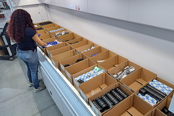 Vertical lift module which is a type of ASRS system