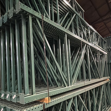 48in x 192in Teardrop Rack Upright- Old Style- Nucor