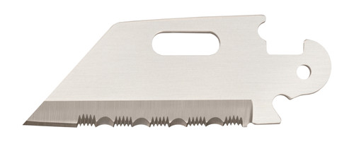 CLICK N CUT UTILITY SERRATED EDGE BLADES / 2.5" BLADE / 1.5MM THICK / 420J2 STEEL / 3 PACK
