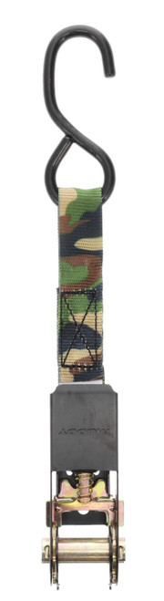 1" X 8' STANDARD DUTY RATCHET STRAPS / CAMO / 4 PACK