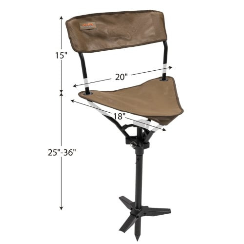 Deluxe Mesh Wetland Seat - Brown