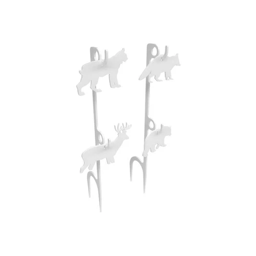 Birchwood Casey 22 Rimfire AR500 1/4" Animal Target Set