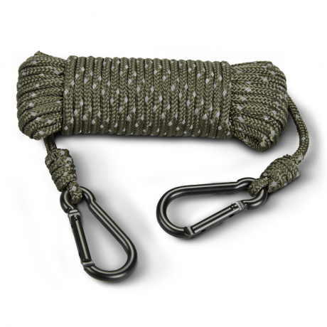 Hunter's Specialties Reflective Treestand Rope with carabiner ends