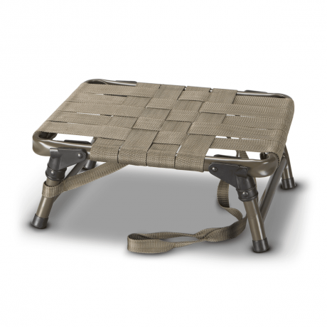 H.S. Strut Seat with folding legs, clean product view