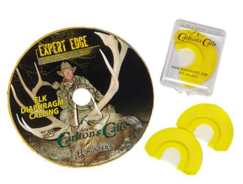 Expert Edge diaphragm elk call and DVD combo pack
