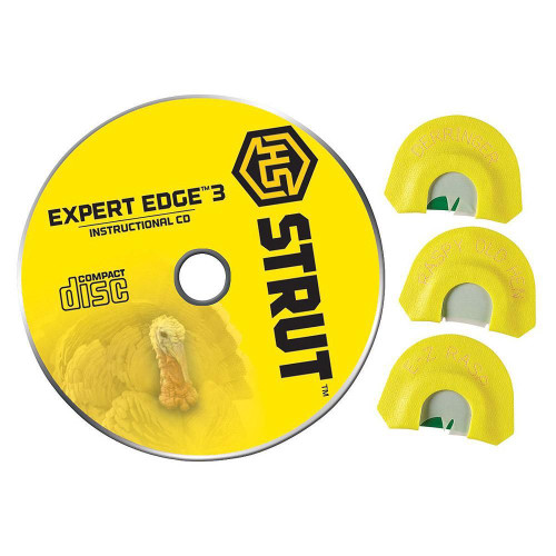 H.S. Strut Expert Edge 3 mouth turkey call set with DVD