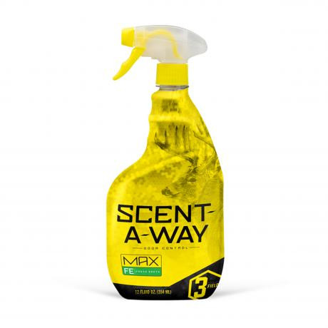 Scent-A-Way Max Fresh Earth 12 oz field spray bottle, clean product shot