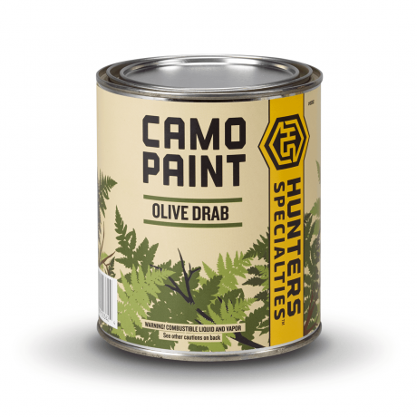 Hunters Specialties Permanent Camo Paint can, Olive Drab