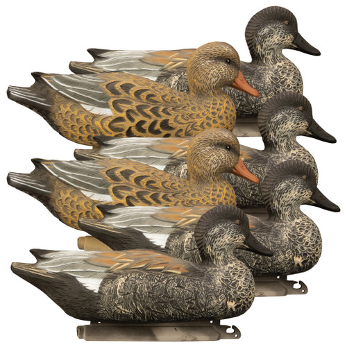 Higdon Battleship Gadwall Decoys - 6 Pack