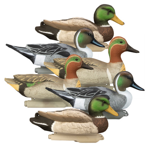 Higdon Late Season Standard Size Puddle Pack Decoys - 6 Pack