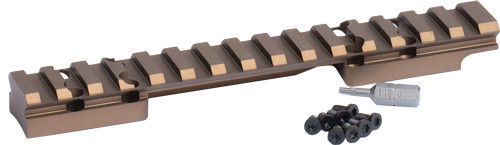 EGW HD Picatinny Scope Base, Browning X-Bolt Short Action, 0 MOA, Bronze