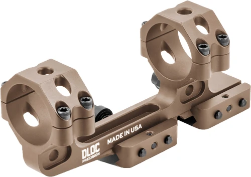 DLOC Precision Cantilever QD Scope Mount, 34mm, 1.63" Height, Tan