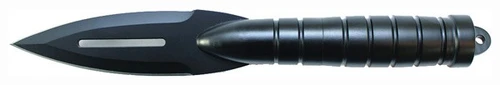 Smith & Wesson 4.2" Spear Point Fixed Blade with Broom Handle Attachment and Sheath - Black